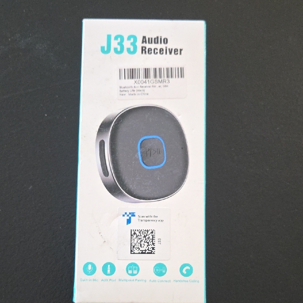 Bluetooth Audio Receiver New In Box